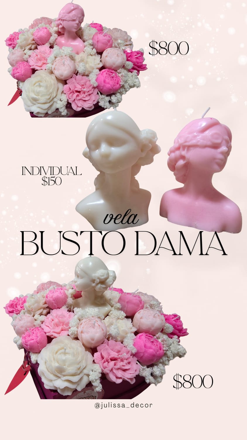 Vela Busto Dama
